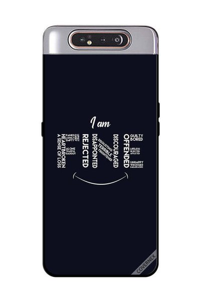 Covernex Protective Case Cover For Samsung Galaxy A80 I Am Fine Rejected