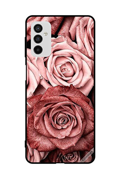 Covernex غطاء حماية لهاتف سامسونج جالاكسي M52 5G - زهور الخوخ