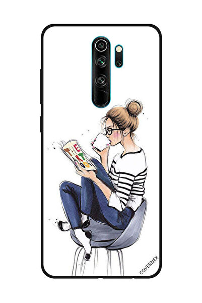 Covernex غطاء حماية لهاتف شاومي ريدمي نوت 8 برو جاهز للكتاب الفني