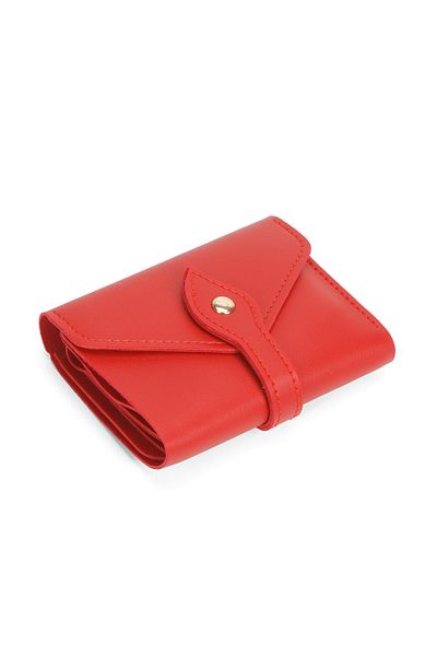 Av A Dos Mini Women's Wallet with Hand Wrist Strap Cash Coin Compartment Wallet with Leaflet