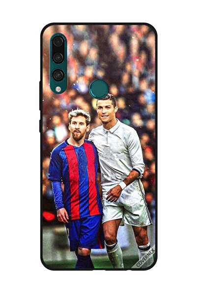 Covernex غطاء حماية لهاتف هواوي Y9 Prime 2019 ميسي ورونالدو