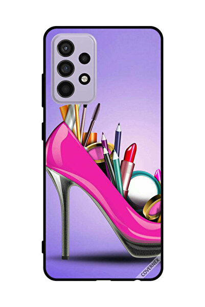 Covernex Protective Case Cover For Samsung Galaxy A52s 5G Shoe With Makeup