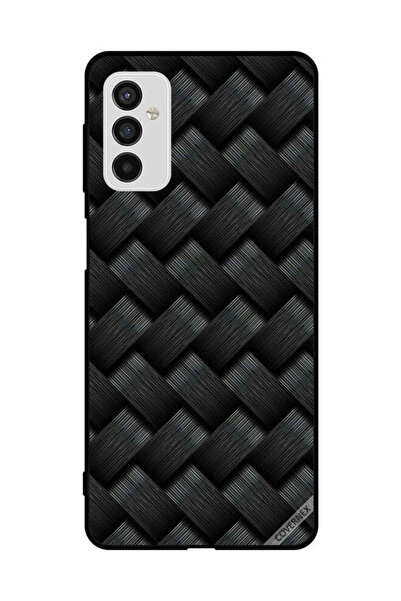 Covernex غطاء حماية لهاتف سامسونج جالاكسي M52 5G بنمط خطوط سوداء