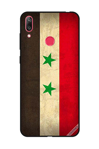 Covernex غطاء حماية لهاتف هواوي Y7 Prime 2019 - علم سوريا