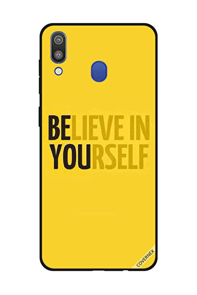 Covernex غطاء حماية لهاتف سامسونج جالكسي M20 - ثق بنفسك - أصفر