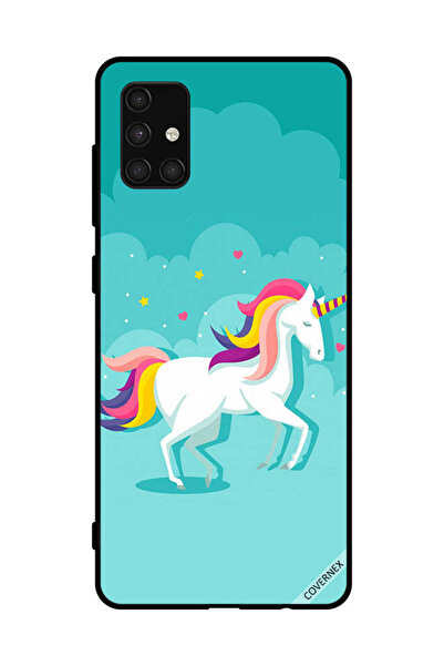 Covernex Protective Case Cover For Samsung Galaxy A71 4G Unicorn Walking