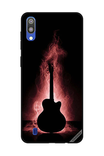 Covernex غطاء حماية لهاتف سامسونج جالاكسي M10 بتصميم انعكاس جيتار في الظلام
