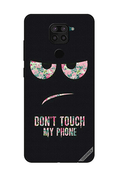 Covernex غطاء حماية لهاتف شاومي ريدمي نوت 9 - لا تلمس هاتفي - زهري