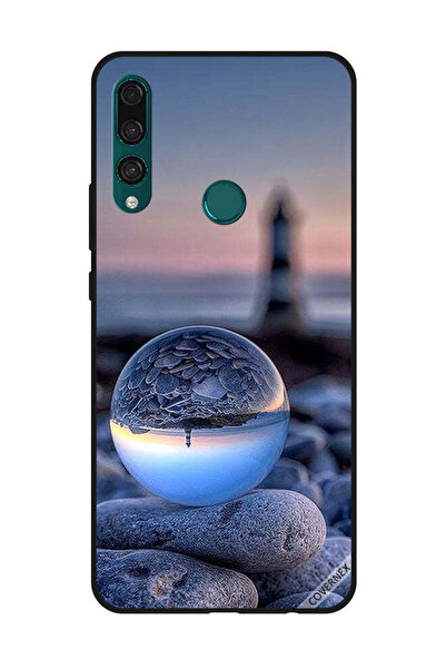 Covernex غطاء حماية لهاتف هواوي Y9 Prime 2019، تصوير رائع للطبيعة في زجاج دائري