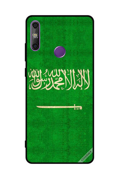 Covernex غطاء حماية لهاتف هواوي إنجوي 20E - علم المملكة العربية السعودية - عتيق