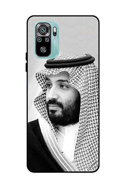 Covernex غطاء حماية لهاتف شاومي ريدمي نوت 10 4G صورة محمد بن سلمان بالأبيض وا...
