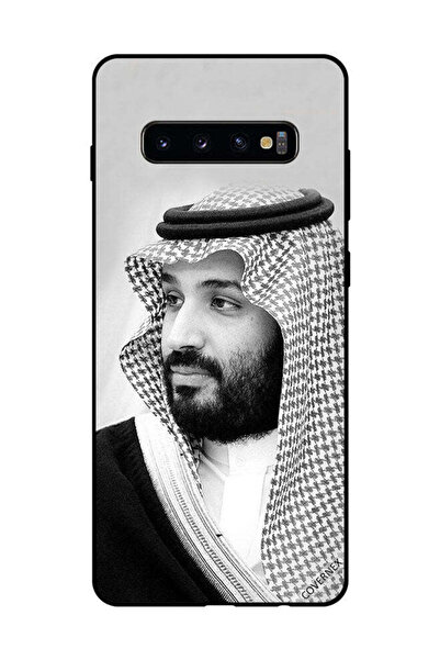 Covernex غطاء حماية لهاتف سامسونج جالاكسي إس 10 بلس صورة محمد بن سلمان بالأبي...