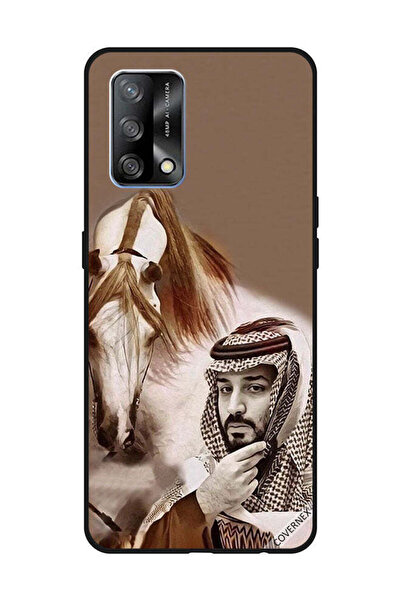 Covernex غطاء حماية لهاتف OPPO A74/F19 4G محمد بن سلمان أمام حصان