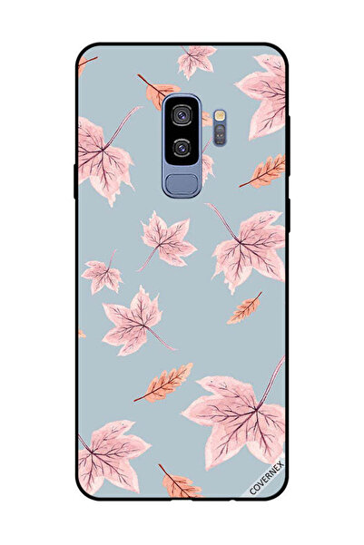 Covernex غطاء حماية لهاتف سامسونج جالاكسي S9 بلس بطبعة أوراق الخريف