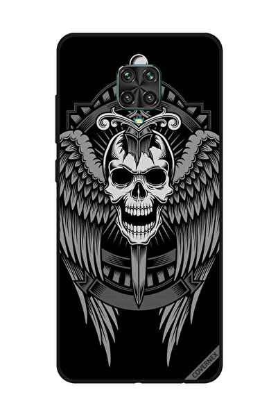 Covernex غطاء حماية لهاتف شاومي ريدمي نوت 9S/9 برو جمجمة بأجنحة نسر