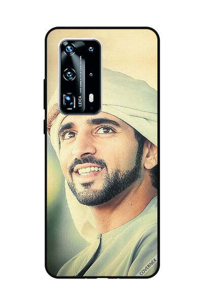 Covernex غطاء حماية لهاتف هواوي بي 40 برو بلس، الشيخ حمدان مبتسمًا