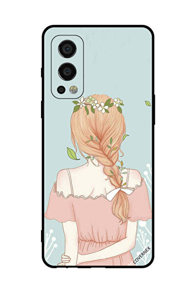 Covernex غطاء حماية لهاتف OnePlus Nord 2 5G بفتاة واقفة لطيفة المظهر