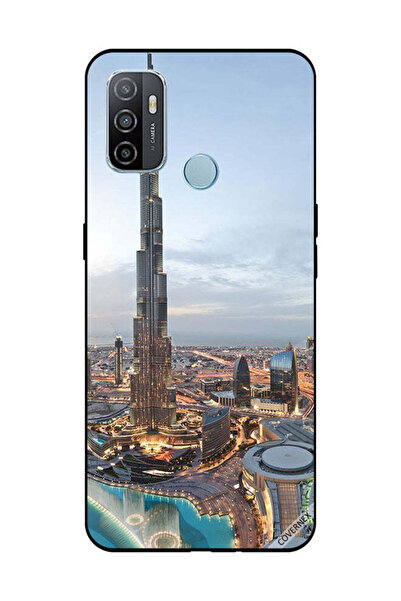 Covernex غطاء حماية لهاتف OPPO A53/A53S منظر جميل لوسط مدينة دبي