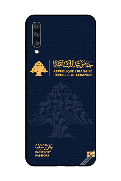 Covernex غطاء حماية لهاتف سامسونج جالاكسي A70 جواز سفر لبناني
