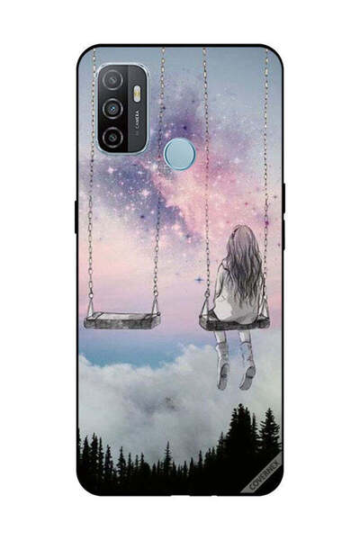 Covernex غطاء حماية لهاتف OPPO A53/A53S - فتاة حزينة وحيدة