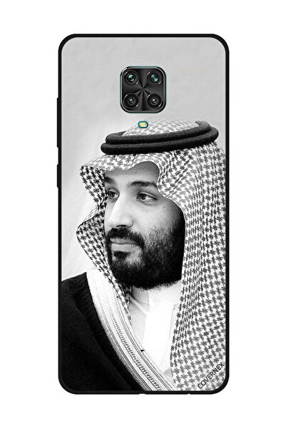 Covernex غطاء حماية لهاتف شاومي ريدمي نوت 9S/9 برو صورة محمد بن سلمان بالأبيض...