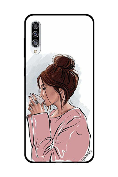 Covernex غطاء حماية لهاتف سامسونج جالاكسي A30s بطباعة شرب الشاي