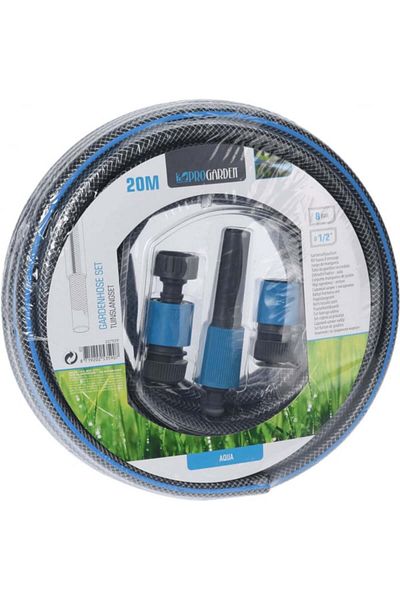 Koopman Set garden hose 20m, 1/2", with connecting accessories