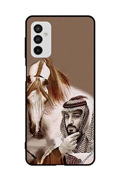 Covernex غطاء حماية لهاتف سامسونج جالاكسي M52 5G محمد بن سلمان أمام حصان