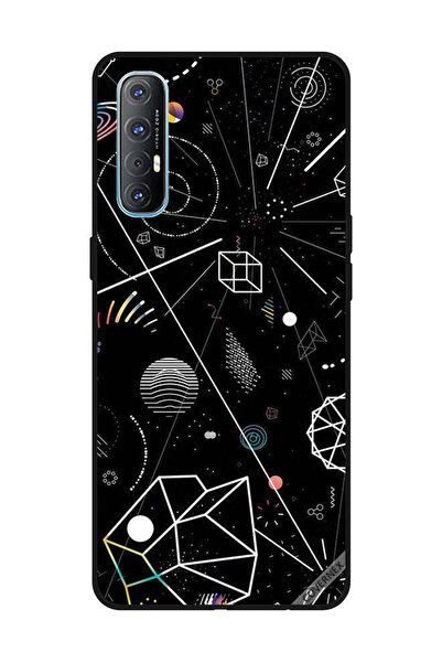 Covernex غطاء حماية لهاتف OPPO Reno 3 Pro بأشكال هندسية