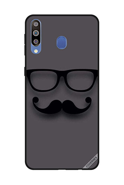 Covernex غطاء حماية لهاتف سامسونج جالاكسي M30 - أسود زجاجي وشارب