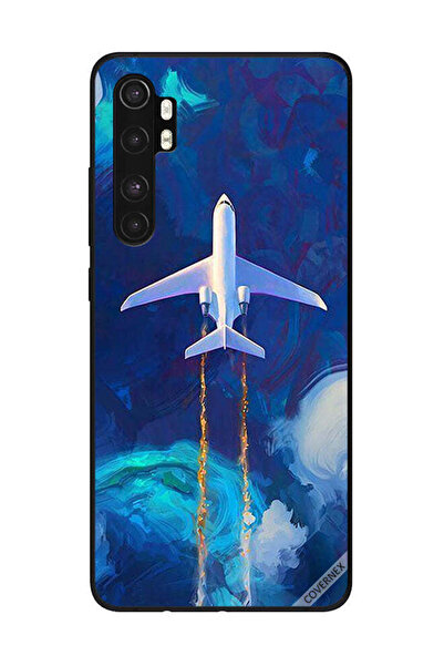 Covernex غطاء حماية لهاتف شاومي مي نوت 10 لايت أكشن أسود وأبيض