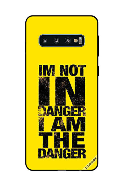 Covernex غطاء حماية لهاتف سامسونج جالاكسي S10 أنا لست في خطر أنا الخطر