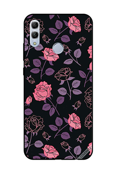Covernex غطاء حماية لهاتف Honor 10 Lite - زهور وردية وأرجوانية