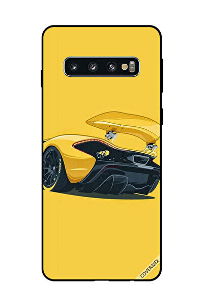 Covernex غطاء حماية لهاتف سامسونج جالاكسي S10 أصفر P Zero