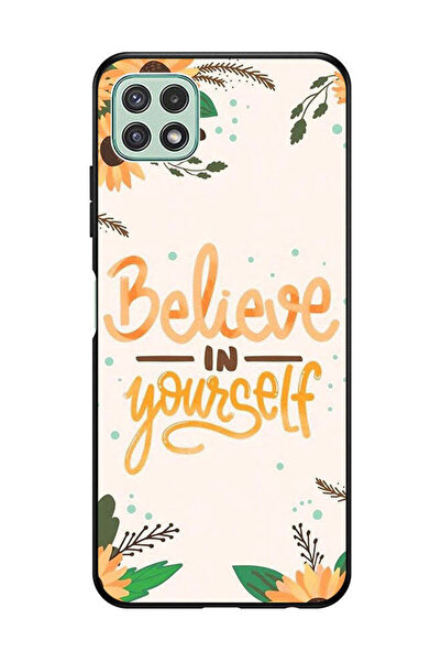 Covernex غطاء حماية لهاتف سامسونج جالاكسي A22 5G - ثق بنفسك - زهور الشمس