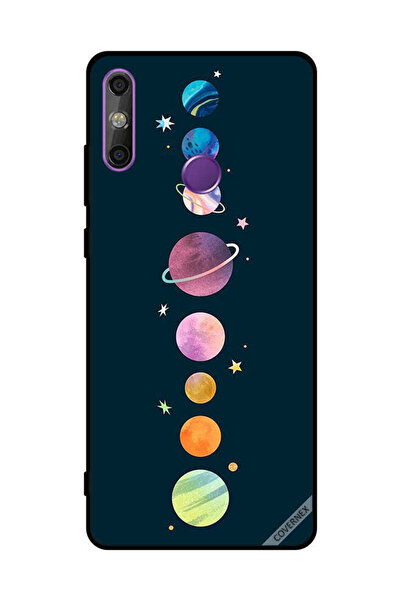 Covernex غطاء حماية لهاتف هواوي إنجوي 20E - الفضاء والنجوم