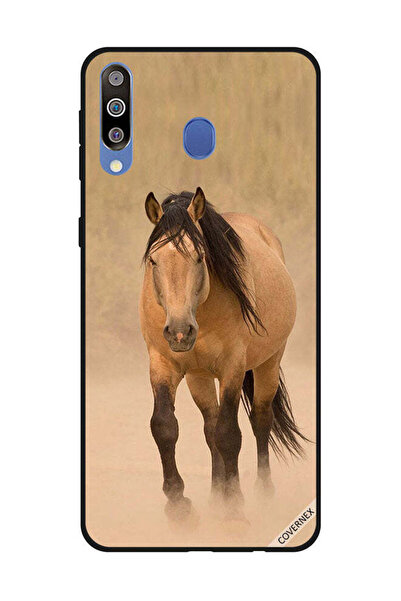 Covernex غطاء حماية لهاتف سامسونج جالاكسي M30 - سباق الخيل البني