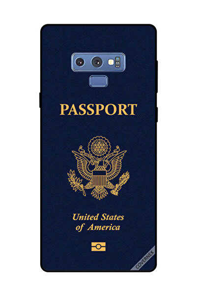 Covernex غطاء حماية لهاتف سامسونج جالاكسي نوت 9 - جواز سفر أمريكي