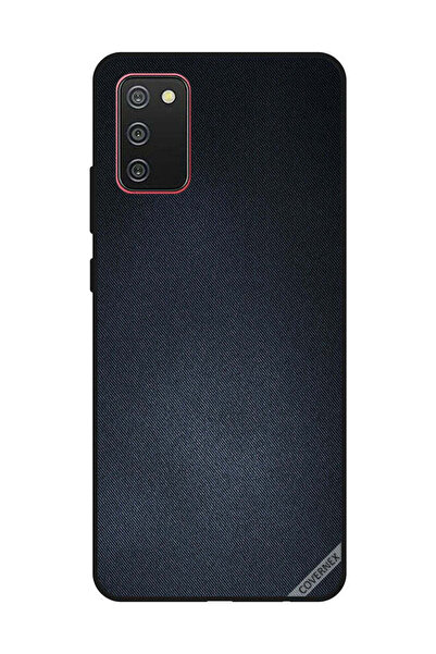 Covernex Protective Case Cover For Samsung Galaxy A02s/F02s Black Jeans Pattern