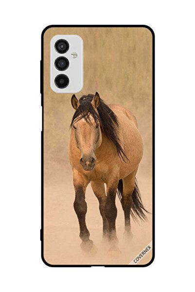 Covernex غطاء حماية لهاتف سامسونج جالاكسي M52 5G - سباق الخيل البني