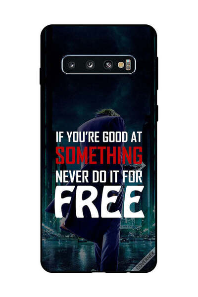 Covernex غطاء حماية لهاتف سامسونج جالكسي S10 إذا كنت جيدًا في شيء ما