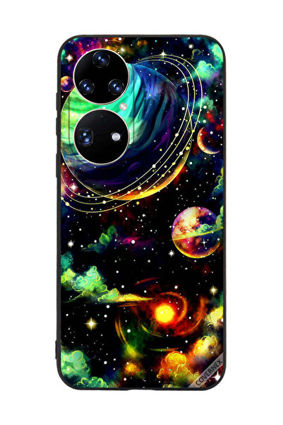 Covernex غطاء حماية لهاتف هواوي بي 50 برو - نباتات زحل