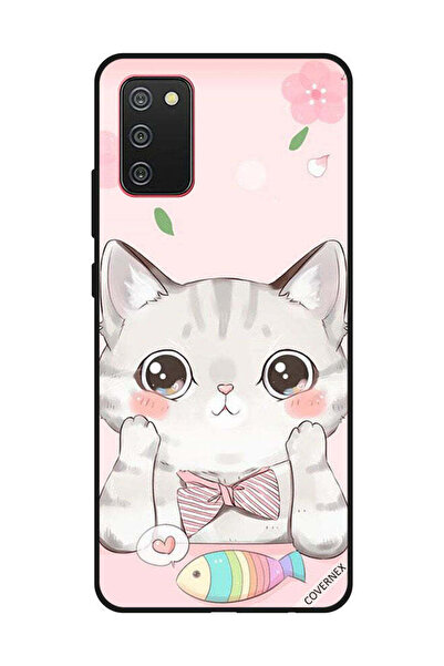 Covernex غطاء حماية لهاتف سامسونج جالاكسي A02s/F02s كات فيش