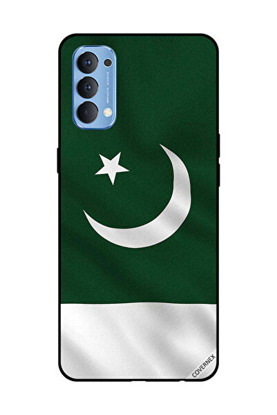 Covernex غطاء حماية لهاتف OPPO Reno 4 4G علم باكستان عمودي