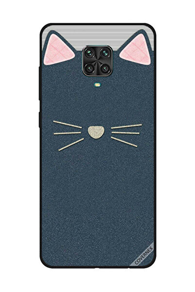 Covernex غطاء حماية لهاتف شاومي ريدمي نوت 9S/9 برو بنمط جلد القطة