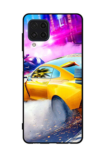 Covernex غطاء حماية لهاتف سامسونج جالاكسي M22 4G - سيارة صفراء