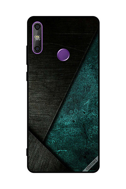 Covernex غطاء حماية لهاتف هواوي إنجوي 20E بنمط أسود وأخضر غامق