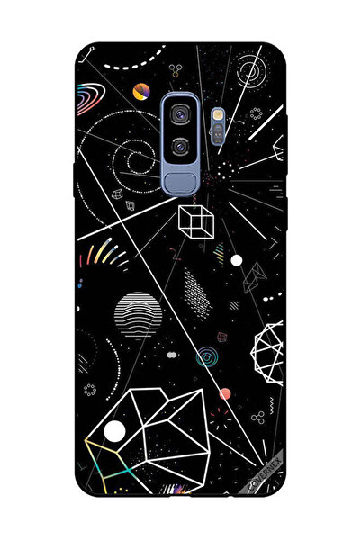 Covernex غطاء حماية لهاتف سامسونج جالاكسي S9 بلس بأشكال هندسية