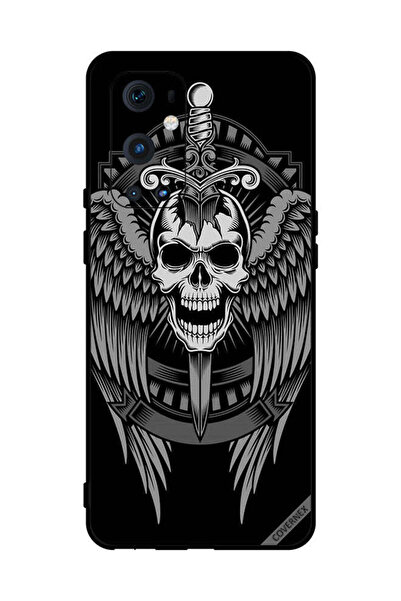 Covernex غطاء حماية لهاتف OnePlus 9 Pro بتصميم جمجمة وأجنحة نسر