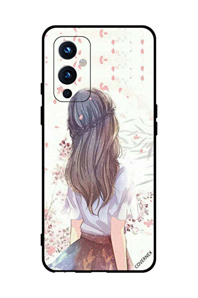 Covernex غطاء حماية لهاتف OnePlus 9 - فتاة لطيفة في تفكير عميق